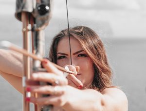 image of girl archer